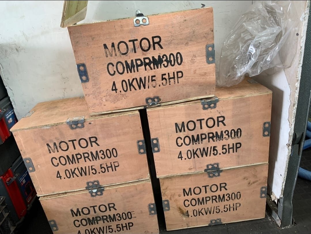 New replacement electric motors in stock, 4.0kW / 5.5HP, Johannesburg